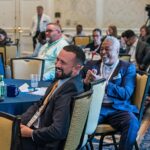 NCCHCA conference attendees register for Day 1 events while healthcare leaders, board members, sponsors, and rural health professionals gather for meetings, networking, and the Health Center Leader Reception at Sarah P. Duke Gardens in Durham, NC.