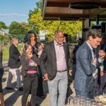 NCCHCA conference attendees register for Day 1 events while healthcare leaders, board members, sponsors, and rural health professionals gather for meetings, networking, and the Health Center Leader Reception at Sarah P. Duke Gardens in Durham, NC.