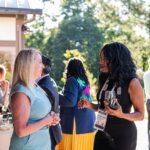 NCCHCA conference attendees register for Day 1 events while healthcare leaders, board members, sponsors, and rural health professionals gather for meetings, networking, and the Health Center Leader Reception at Sarah P. Duke Gardens in Durham, NC.