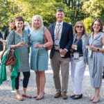 NCCHCA conference attendees register for Day 1 events while healthcare leaders, board members, sponsors, and rural health professionals gather for meetings, networking, and the Health Center Leader Reception at Sarah P. Duke Gardens in Durham, NC.