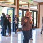 NCCHCA conference attendees register for Day 1 events while healthcare leaders, board members, sponsors, and rural health professionals gather for meetings, networking, and the Health Center Leader Reception at Sarah P. Duke Gardens in Durham, NC.