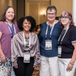 NCCHCA conference attendees register for Day 1 events while healthcare leaders, board members, sponsors, and rural health professionals gather for meetings, networking, and the Health Center Leader Reception at Sarah P. Duke Gardens in Durham, NC.