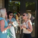 NCCHCA conference attendees register for Day 1 events while healthcare leaders, board members, sponsors, and rural health professionals gather for meetings, networking, and the Health Center Leader Reception at Sarah P. Duke Gardens in Durham, NC.