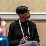 NCCHCA conference attendees register for Day 1 events while healthcare leaders, board members, sponsors, and rural health professionals gather for meetings, networking, and the Health Center Leader Reception at Sarah P. Duke Gardens in Durham, NC.