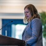 NCCHCA conference attendees register for Day 1 events while healthcare leaders, board members, sponsors, and rural health professionals gather for meetings, networking, and the Health Center Leader Reception at Sarah P. Duke Gardens in Durham, NC.