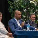 NCCHCA conference attendees register for Day 1 events while healthcare leaders, board members, sponsors, and rural health professionals gather for meetings, networking, and the Health Center Leader Reception at Sarah P. Duke Gardens in Durham, NC.