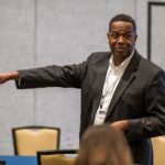 NCCHCA conference attendees register for Day 1 events while healthcare leaders, board members, sponsors, and rural health professionals gather for meetings, networking, and the Health Center Leader Reception at Sarah P. Duke Gardens in Durham, NC.