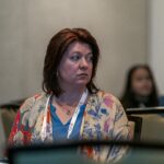 NCCHCA conference attendees register for Day 1 events while healthcare leaders, board members, sponsors, and rural health professionals gather for meetings, networking, and the Health Center Leader Reception at Sarah P. Duke Gardens in Durham, NC.