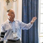 NCCHCA conference attendees register for Day 1 events while healthcare leaders, board members, sponsors, and rural health professionals gather for meetings, networking, and the Health Center Leader Reception at Sarah P. Duke Gardens in Durham, NC.