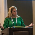 NCCHCA conference attendees register for Day 1 events while healthcare leaders, board members, sponsors, and rural health professionals gather for meetings, networking, and the Health Center Leader Reception at Sarah P. Duke Gardens in Durham, NC.