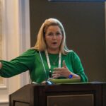 NCCHCA conference attendees register for Day 1 events while healthcare leaders, board members, sponsors, and rural health professionals gather for meetings, networking, and the Health Center Leader Reception at Sarah P. Duke Gardens in Durham, NC.