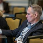NCCHCA conference attendees register for Day 1 events while healthcare leaders, board members, sponsors, and rural health professionals gather for meetings, networking, and the Health Center Leader Reception at Sarah P. Duke Gardens in Durham, NC.