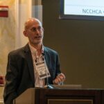 NCCHCA conference attendees register for Day 1 events while healthcare leaders, board members, sponsors, and rural health professionals gather for meetings, networking, and the Health Center Leader Reception at Sarah P. Duke Gardens in Durham, NC.