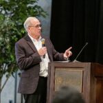 NCCHCA conference attendees register for Day 1 events while healthcare leaders, board members, sponsors, and rural health professionals gather for meetings, networking, and the Health Center Leader Reception at Sarah P. Duke Gardens in Durham, NC.