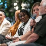 NCCHCA conference attendees register for Day 1 events while healthcare leaders, board members, sponsors, and rural health professionals gather for meetings, networking, and the Health Center Leader Reception at Sarah P. Duke Gardens in Durham, NC.