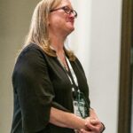 NCCHCA conference attendees register for Day 1 events while healthcare leaders, board members, sponsors, and rural health professionals gather for meetings, networking, and the Health Center Leader Reception at Sarah P. Duke Gardens in Durham, NC.