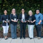 NCCHCA conference attendees register for Day 1 events while healthcare leaders, board members, sponsors, and rural health professionals gather for meetings, networking, and the Health Center Leader Reception at Sarah P. Duke Gardens in Durham, NC.