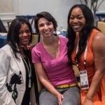 NCCHCA conference attendees register for Day 1 events while healthcare leaders, board members, sponsors, and rural health professionals gather for meetings, networking, and the Health Center Leader Reception at Sarah P. Duke Gardens in Durham, NC.