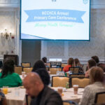 Healthcare professionals, community health center leaders, policymakers, and conference attendees participate in educational sessions, networking events, legislative discussions, and closing activities during Day 3 of the NCCHCA 2026 Primary Care Conference in Durham, NC.