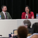 Healthcare professionals, community health center leaders, policymakers, and conference attendees participate in educational sessions, networking events, legislative discussions, and closing activities during Day 3 of the NCCHCA 2026 Primary Care Conference in Durham, NC.