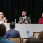 Healthcare professionals, community health center leaders, policymakers, and conference attendees participate in educational sessions, networking events, legislative discussions, and closing activities during Day 3 of the NCCHCA 2026 Primary Care Conference in Durham, NC.